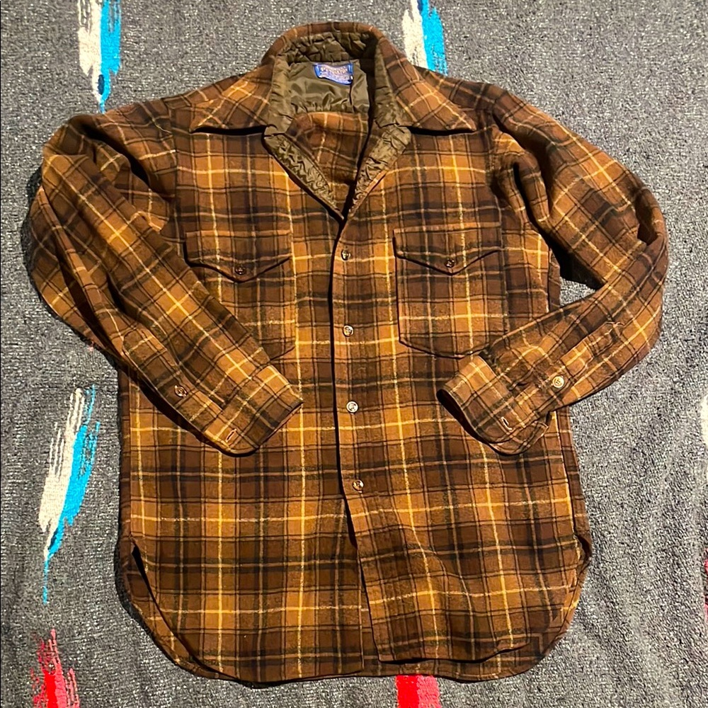 Pendleton 100% virgin wool button-up - 15-1/2